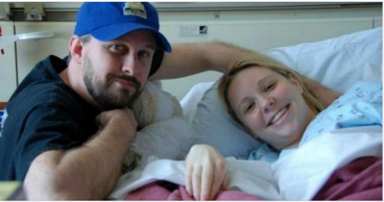 After 27 hours, his wife gave birth to a baby girl, and the man received the news that caused him to fall to his knees.