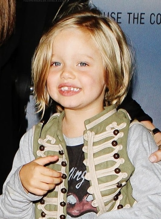 Shiloh Jolie-Pitt is growing fast.