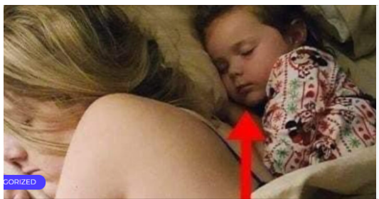 “I woke up in the morning and found this picture on my phone, my husband had taken it while I was sleeping, but when I realized what had happened…” The mother revealed the painful truth behind this image