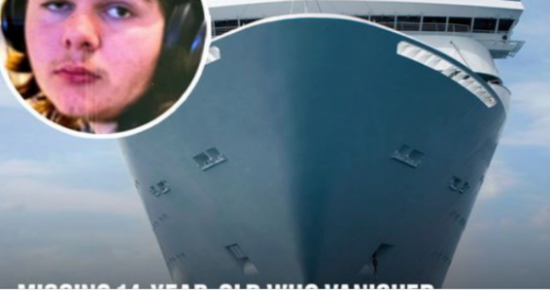 The 14-year-old who went missing on a European cruise has been found. – Vibes Corner