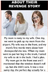 REVENGE TALES: WHEN PEOPLE GET TOO PERSONAL