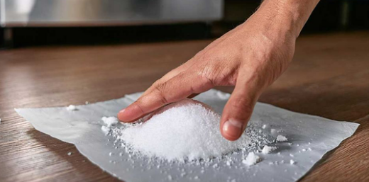 Put borax on wax paper and slide it under the fridge. Here’s why.