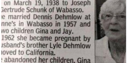 They Tore Mom Down When Writing Her Obituary
