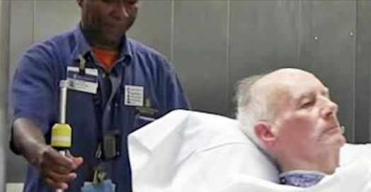 Patient transporter sings to patients he’s helping, only for camera footage to cause a stir
