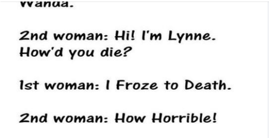 When Two Women were talking about How They Died? – Here’s What They Had To Say LOL