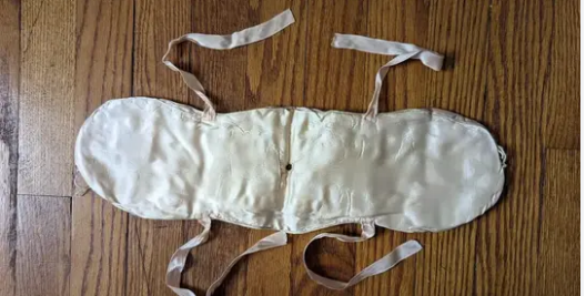 What is this padded satin item?