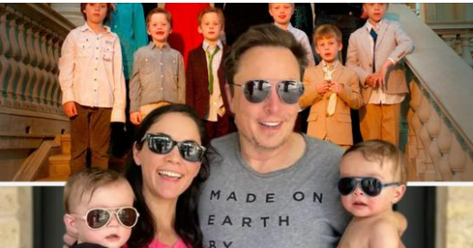 Elon Musk is a father of 11 children..