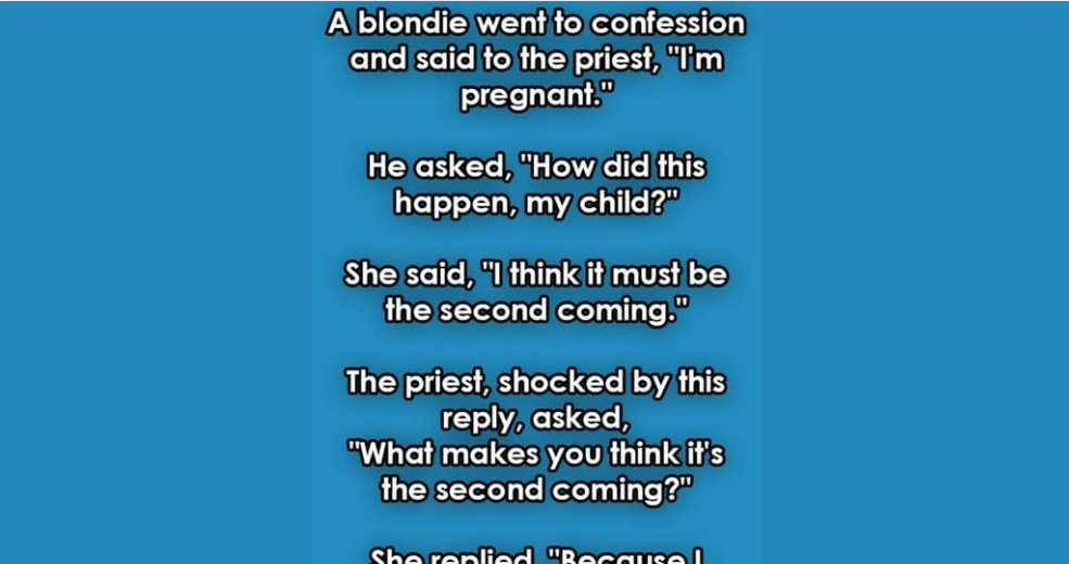 Confession Takes a Surprising Turn