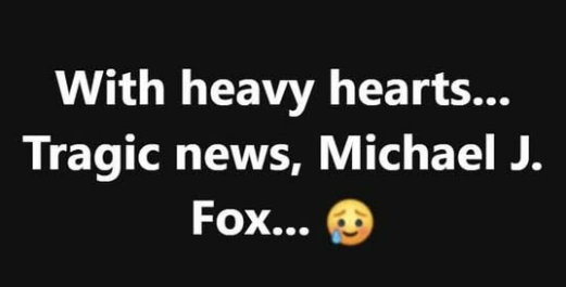 Michael J. Fox makes heart-wrenching statement