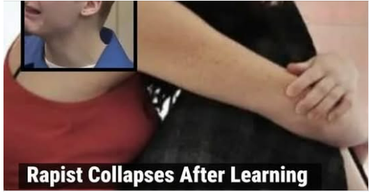 Rapist Collapses After Learning…